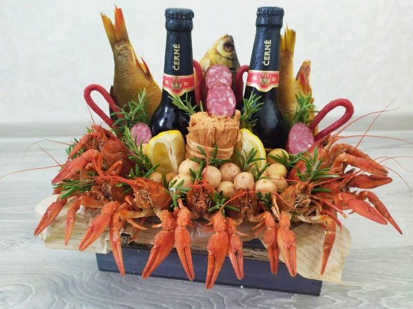 Букет для мужчины из цветов на день рождения