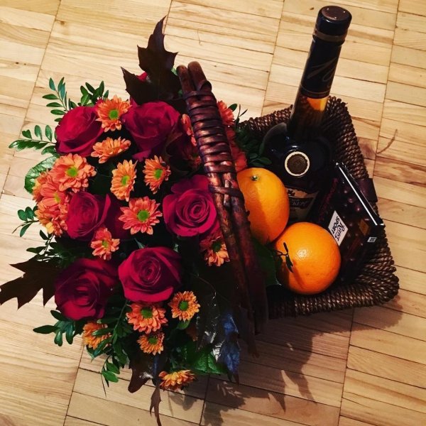 Букет для мужчины из цветов на день рождения