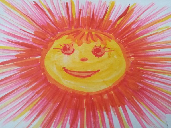рисунки солнца