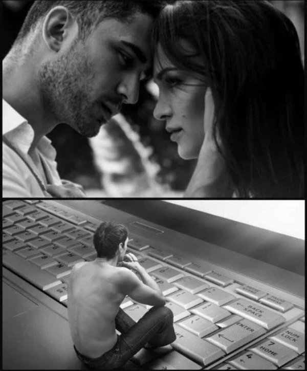 Для мужчины на расстоянии