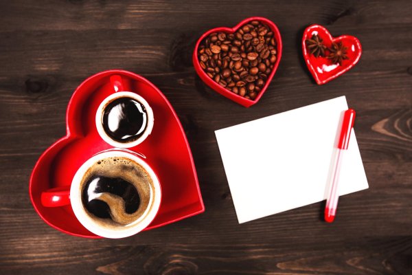 Чашка кофе романтические для мужчины