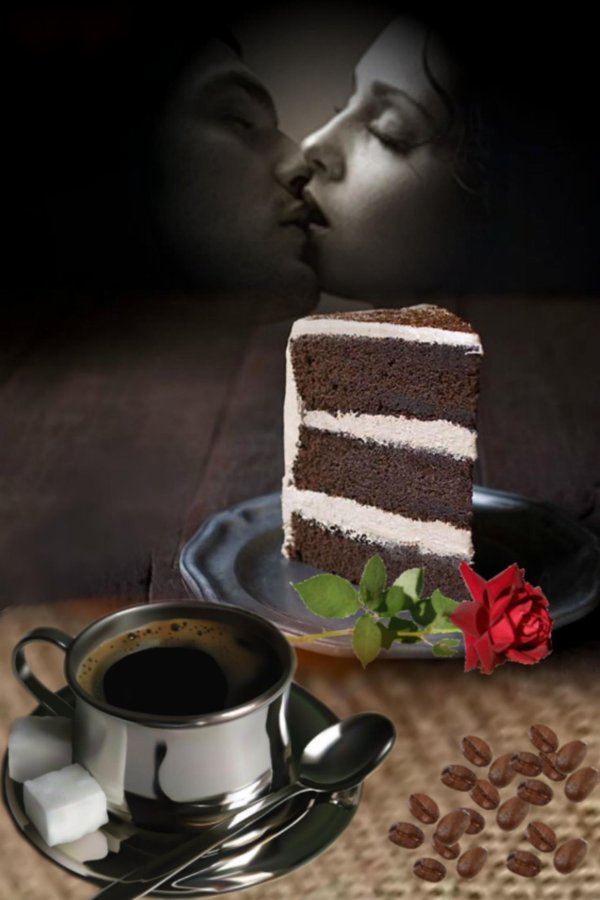 Чашка кофе романтические для мужчины