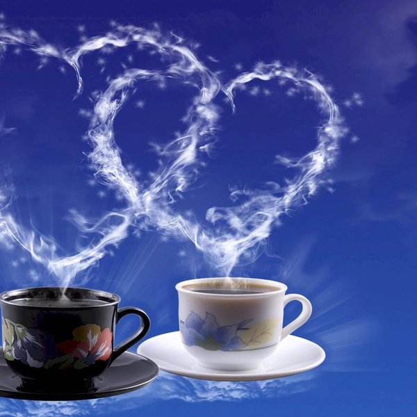 Чашка кофе романтические для мужчины