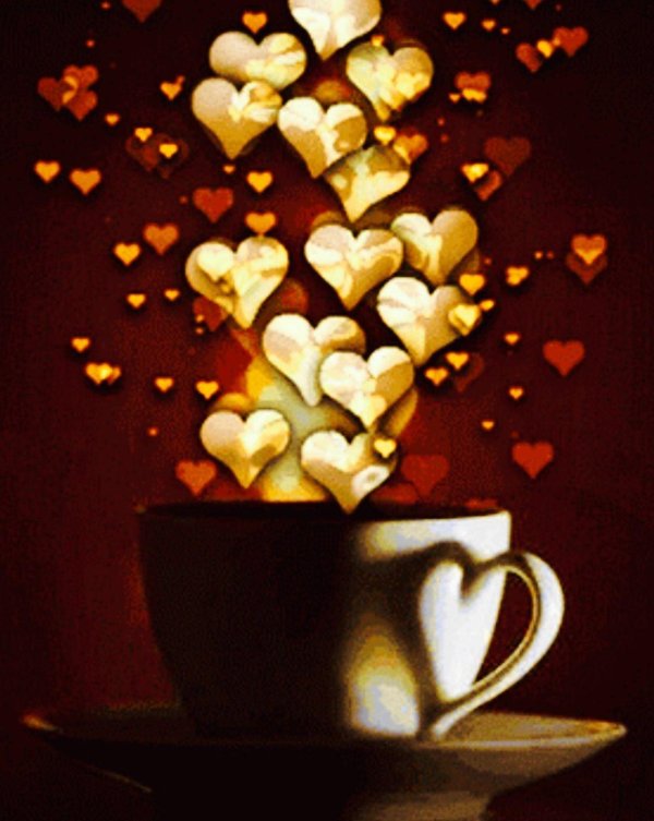 Чашка кофе романтические для мужчины