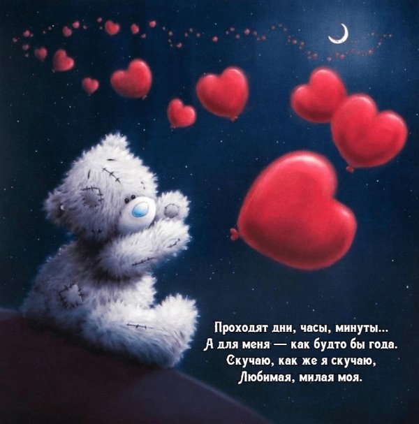 Мой любимый медвежонок для любимого мужчины