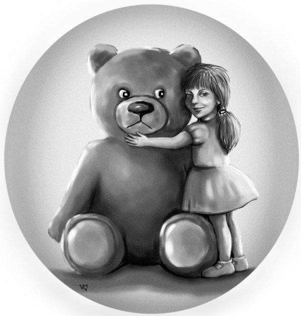 Мой любимый медвежонок для любимого мужчины