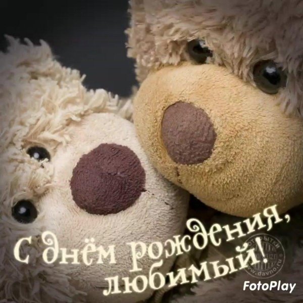 Мой любимый медвежонок для любимого мужчины