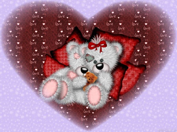 Мой любимый медвежонок для любимого мужчины