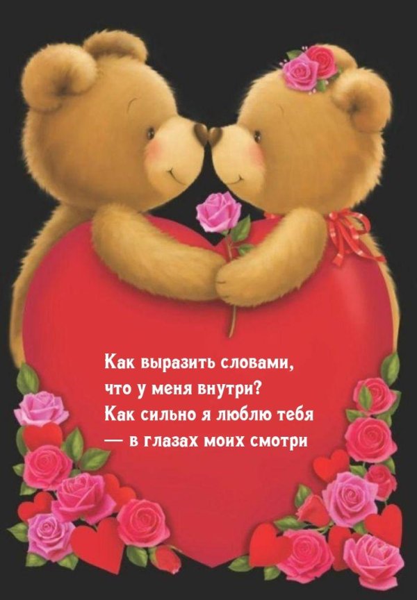 Мой любимый медвежонок для любимого мужчины