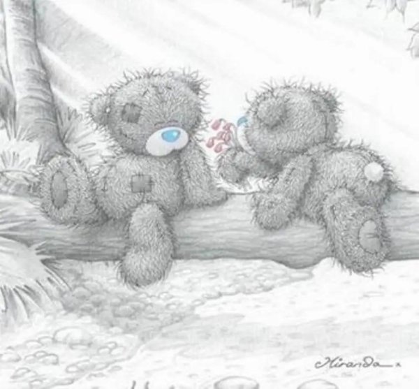 Мой любимый медвежонок для любимого мужчины