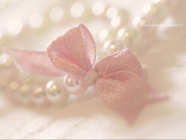 розовые бантики