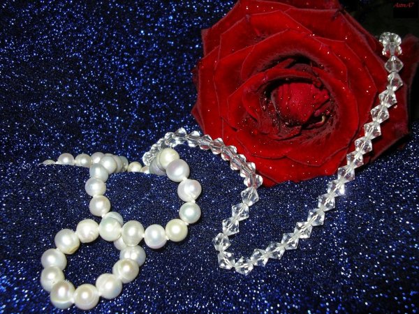 бусы жемчуг