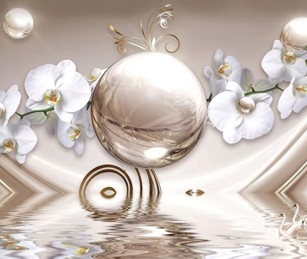 перламутровая орхидея