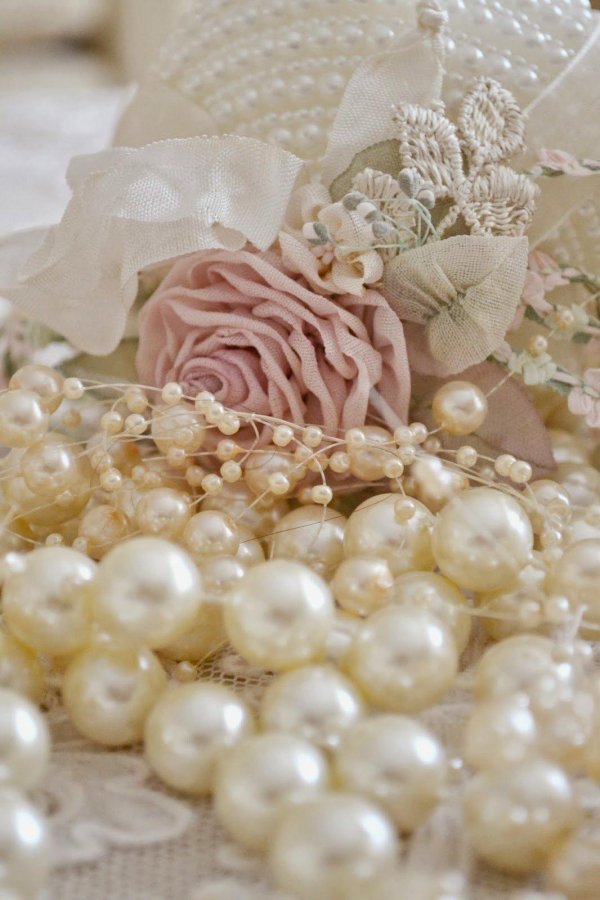 букет невесты на жемчужную свадьбу