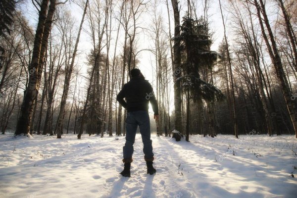 Мужчины зимой