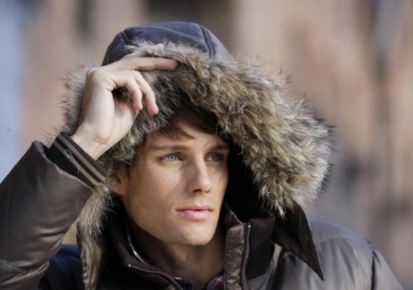 Мужчины зимой