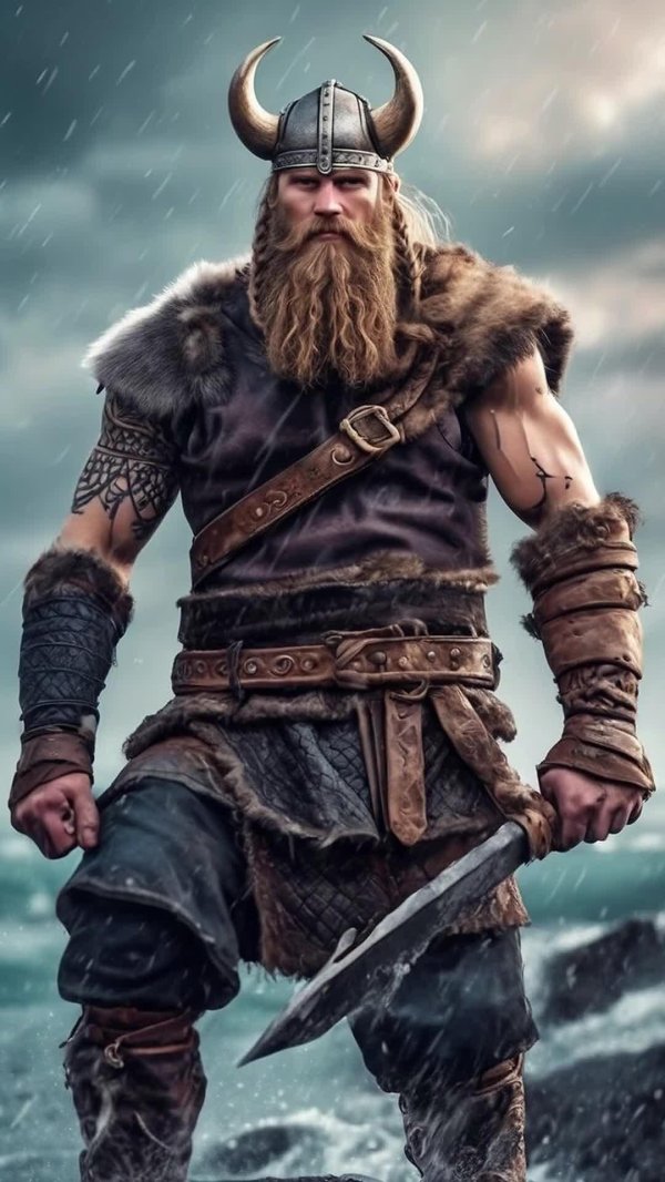 Мужчины викинги