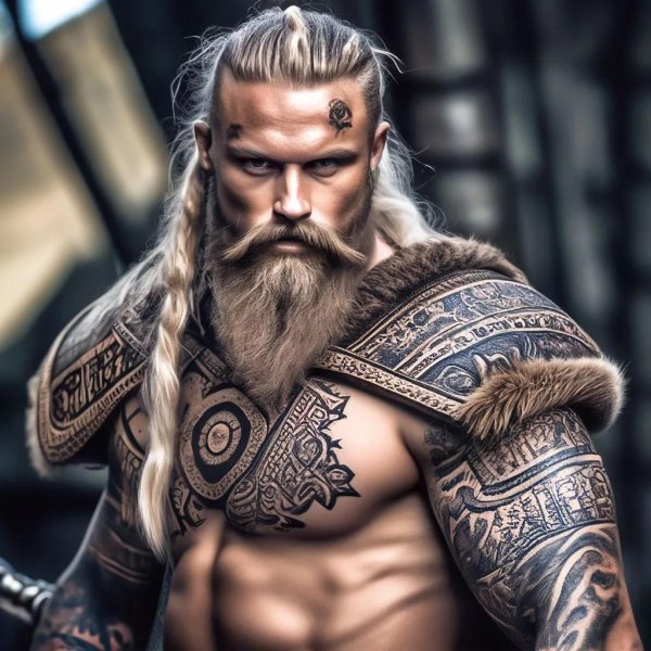 Мужчины викинги