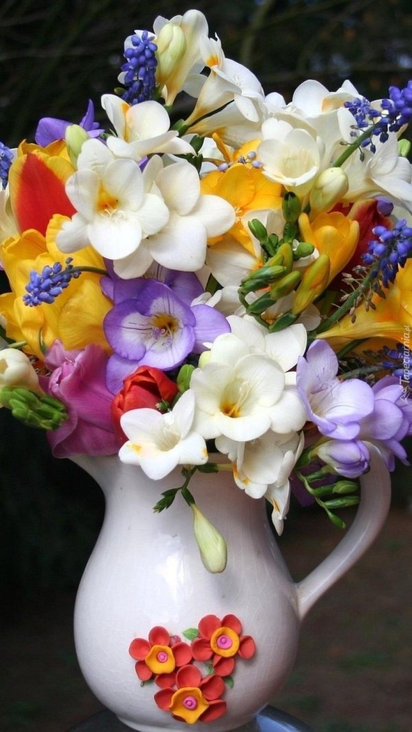 цветы в кувшине