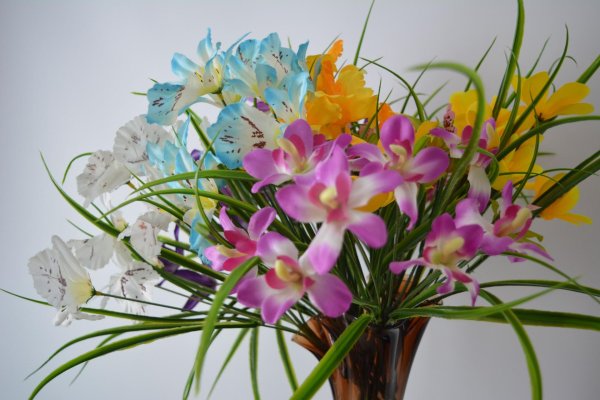 искусственные цветы