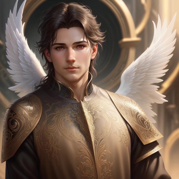 Ангелы мужчины нарисованные