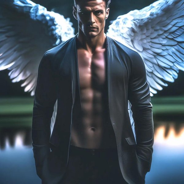 Ангелы мужчины нарисованные