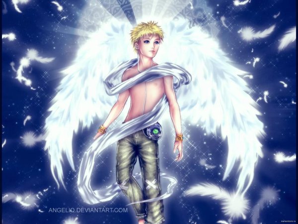 Ангелы мужчины нарисованные