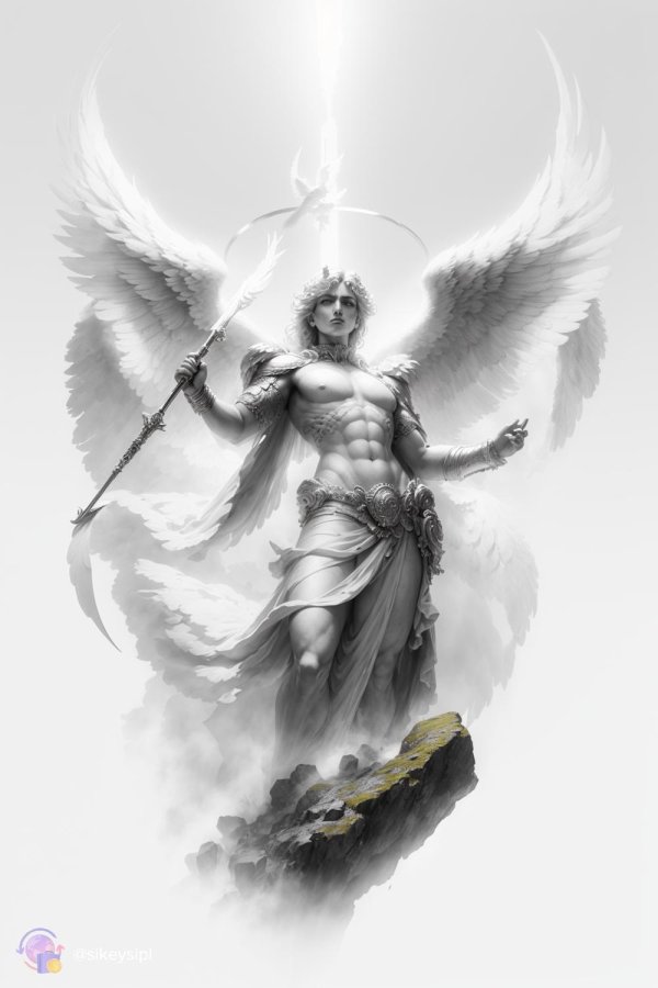 Ангелы мужчины нарисованные