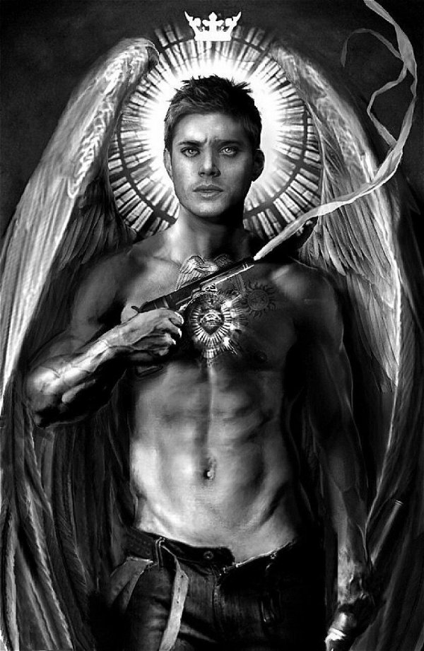 Ангелы мужчины нарисованные