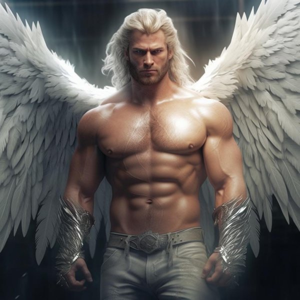 Ангелы мужчины нарисованные