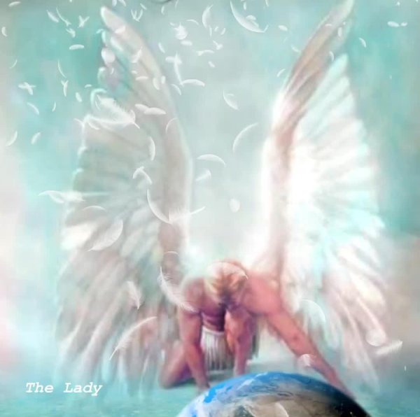 Ангелы мужчины нарисованные