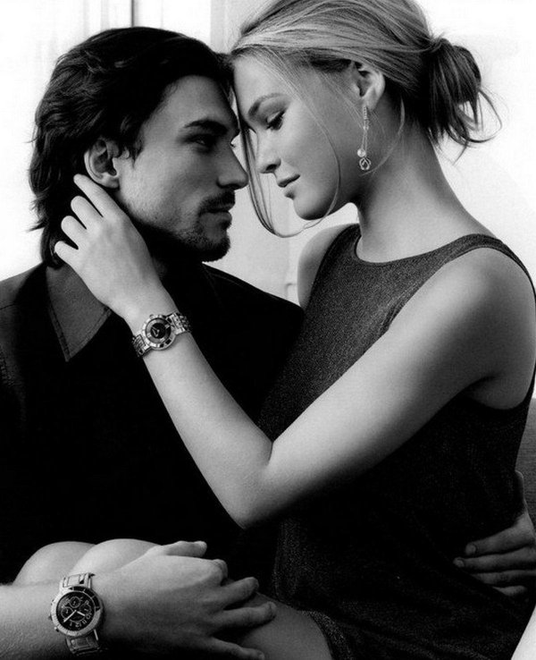 Два мужчины и женщина