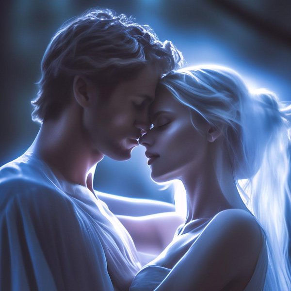 Два мужчины и женщина