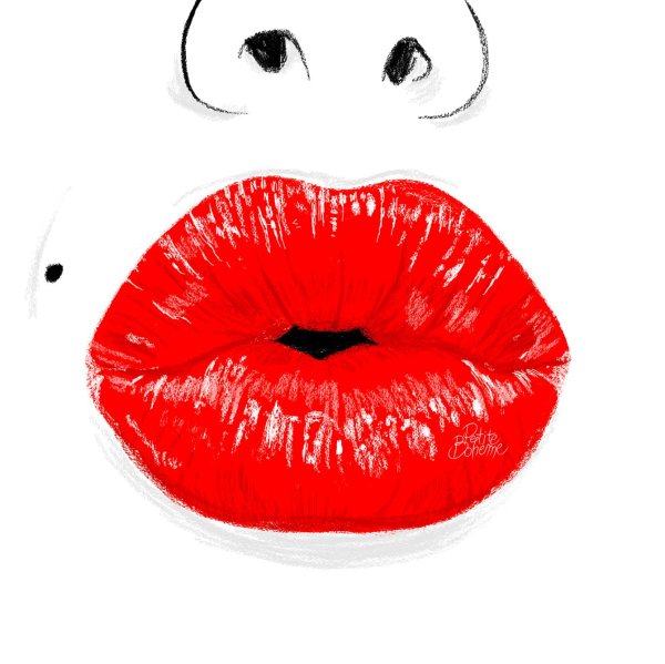 Губки поцелуй для мужчины