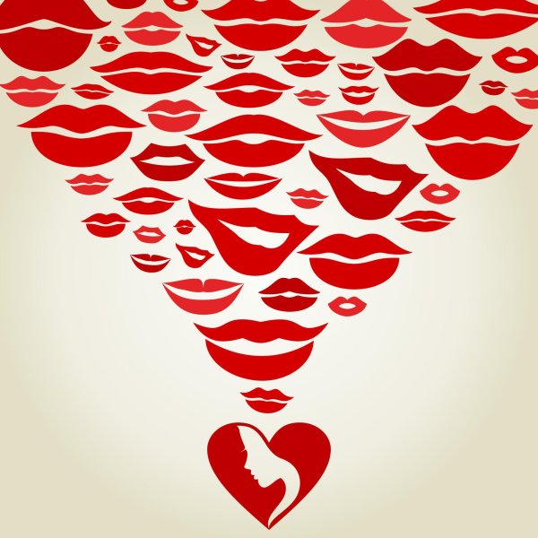 Губки поцелуй для мужчины