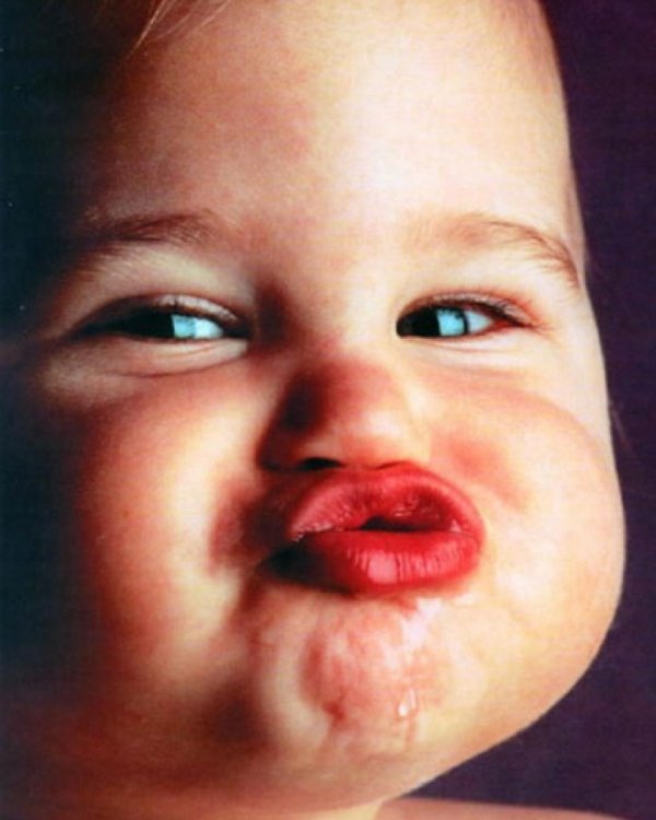 Губки поцелуй для мужчины