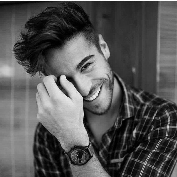 Черно белые для мужчины