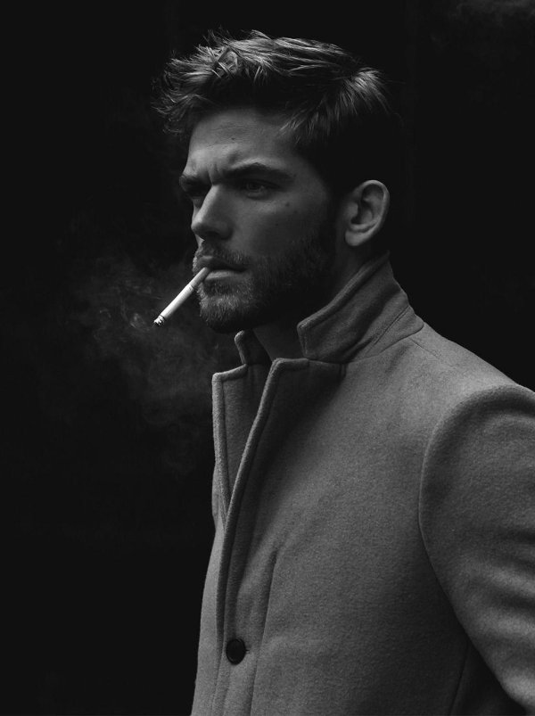 Черно белые для мужчины