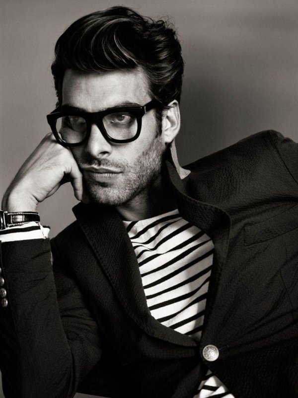 Черно белые для мужчины