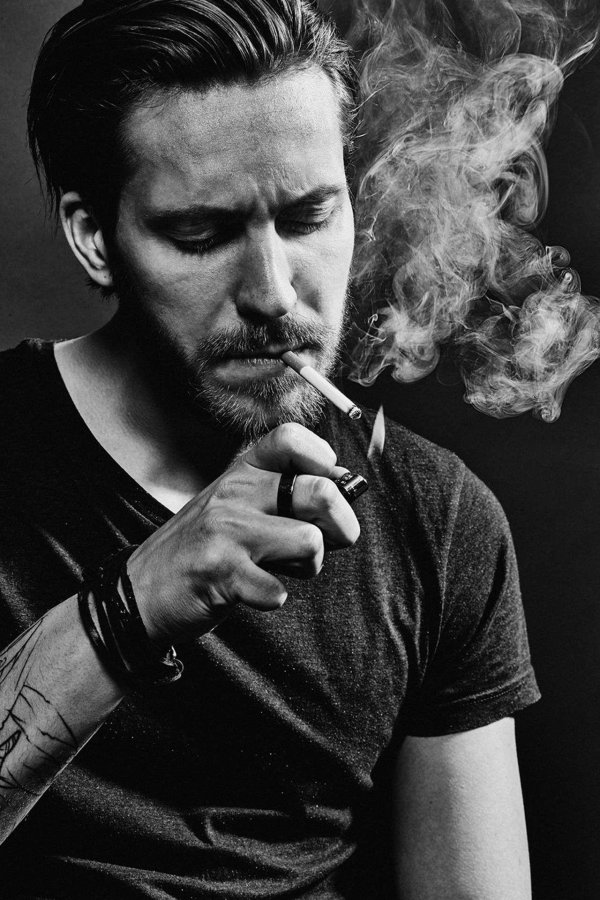 Черно белые для мужчины