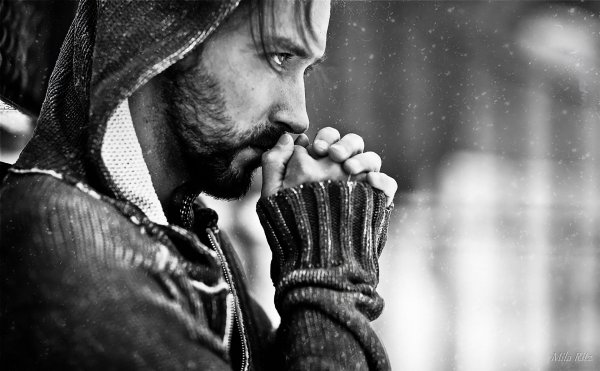 Черно белые для мужчины