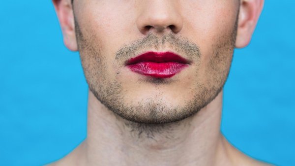 Губы мужчины