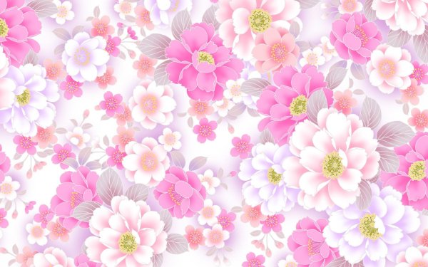 цветочные фоны