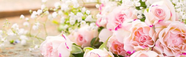 нежно розовый букет