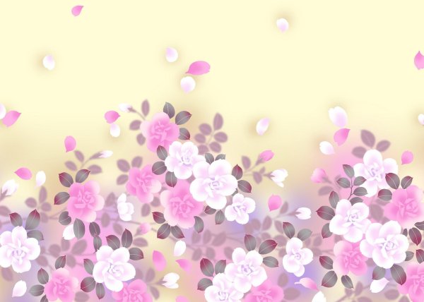 цветочные фоны