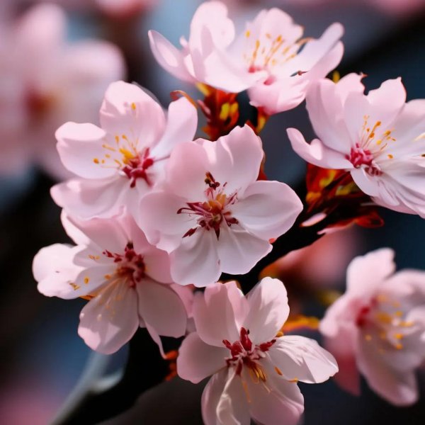 цветки вишни