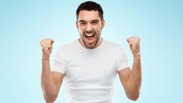 довольный мужик