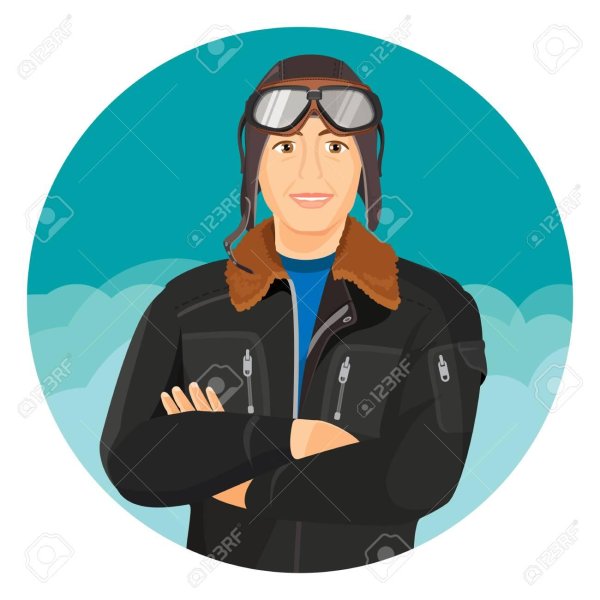 летчик мультяшный