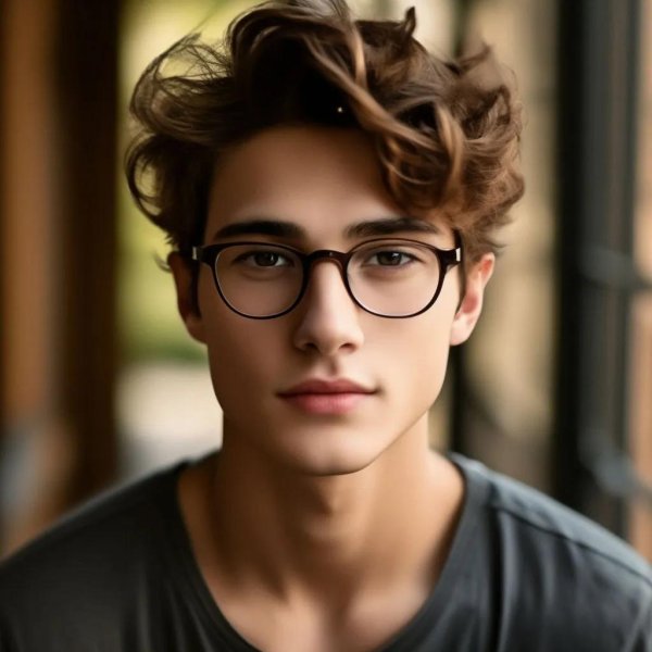 красивые парни в очках