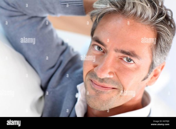 красивая седина у мужчин